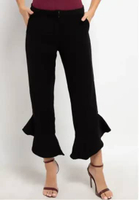 Celana Panjang Wanita Vintage Waterfall Trousers T30 L