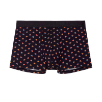 HOM(ออฮ์ม) รุ่น 402307- P004 กางเกงในชาย Boxer ผ้า Cotton นุ่มดูดซับดี ต้านทานการหดตัว สำหรับผู้ชายไ