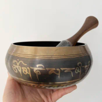 7 different Size Singing Bowls Pure Sound Good vibration Tibetan Bowls Best Sound healing Spa Meditation Yoga Fengshui