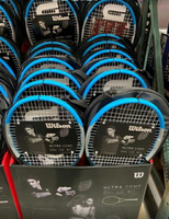 【超商取貨免運】[COSCO代購] C1389396 WILSON TENNIS RACKET 碳纖網球拍及單支球拍袋 球拍約270克重