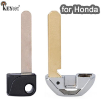 KEYECU Smart Remote Car Key Blade Uncut Blank Start for Honda Odyssey Civic Accord C-RV Jazz Shuttle Vezel Pilot Fit