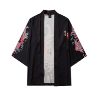 Chinese Style Carp Kimono Pants Set Cardigan Cosplay Shirt Blouse for Women Yukata Summer Beach Haori Japanese Samurai Clothes