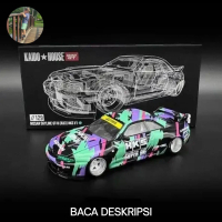 Mainan Mini GT Kaido House Nissan Skyline GT-R (R33) HKS V1 #129 - Toy