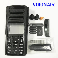 VOIONAIR Replacement Front Case Housing Cover For Motorola Radio DP4800E Two Way Radio