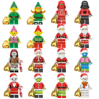 Khối Xây Dựng, Tương Thích Với Chủ Đề Giáng Sinh LEGO, Ông Già Noel, Lễ Hội Yêu Tinh Ngày Lễ, Đồ Chơ