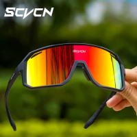SCVCN Outdoor MTB Driving Glasses Cycling Sunglasses UV400 Women Sports Running Eyewear Men Road Bicycle Glasses Bike Goggles