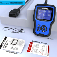 ANCEL BM700 OBD2 scanner full system diagnostic tool injector code SAS airbag ABS ASC DSC oil reset automatic code reader