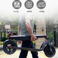 Electric Scooter Adult Foldable Portable Station Riding Scooter Scooter Electric Small Battery Car X8