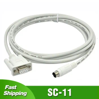 SC-11 for Mitsubishi FX0N/1N/2N/0S/1S/3U Series FX PLC Programming Cable RS232 Download Line