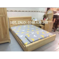 Giường ngủ gỗ sồi nga mới ra lò .