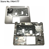 New For HP EliteBook 840 G3 Palmrest Cover Upper Case FPR Hole 821173-001 keyboard bezel silver