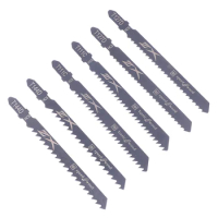 5PCS T144D T127D T111C Multi-Purpose Jigsaw Blades Assorted Jig Saw Blades Set Woodworking Saw Blade For Cutting Wood Metal Tool