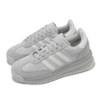 【adidas 愛迪達】休閒鞋 SL 72 RTN 男鞋 女鞋 灰 白 復古 麂皮 愛迪達(JH5090)