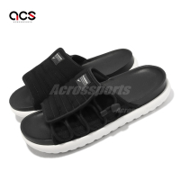 Nike 拖鞋 Asuna 2 Slide 男鞋 黑 白 麵包拖 柔軟中底 DX6865-002