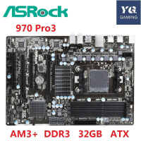 ASRock 970 Pro3 เดสก์ท็อปที่ใช้งานโดยหลักการ, สำหรับเมนบอร์ด AMD 970, ซ็อกเก็ต AM3 AM3+, DDR3, SATA3