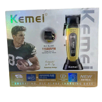 ￼Kemei รุ่น km90-4 ปัตตาเลี่ยนตัดผม ไร้สาย แถมฐานวางชาร์จ แรง 11500RPM