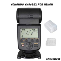 Yongnuo YN-568EX for Nikon, YN 568EX HSS Flash Speedlite YN 568 for D800 D700 D600 D200 D7000 D90 D80 D5200 D5000 D3100 D3000
