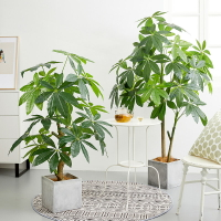 仿真綠植盆栽假植物發財樹裝飾室內客廳花大型落地樹仿生塑料盆景