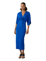 ชุดกระโปรง DVF VALERIE DRESS สี SAPPHIRE BLUE