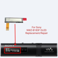 New Sony Walkman NWZ-B183F Original OLED Repair/Replacement