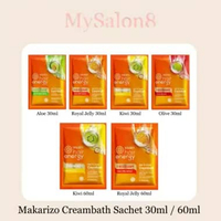 Makarizo Hair Energy Hair & Scalp Creambath 30g Sachet olive