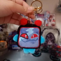Hotel Hazbin Vox Alastor Plushie Cute Anime Plush Doll Bag