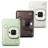 【FUJIFILM 富士】instax mini LiPlay 混合型拍立得相機 相印機 新色系(公司貨-贈底片+專屬贈品)