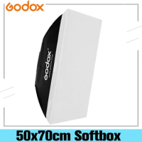 Godox 50x70cm 20"x27" Soft box Universal Mount Softbox for Universal Mount Studio Flash Strobe Photography Background Softbox