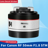 For Canon RF 50mm F1.8 STM Anti-Scratch Camera Sticker Protective Film Body Protector Skin F1.8/50 STM RF50mm