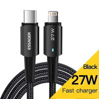 ESSAGER Kabel Data USB Type C to Lightning Fast Charging PD 27W - ES-X16 Charger Adaptor