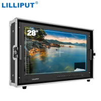 LILLIPUT BM280-4KS New 28" 3840x2160 4x4K HDMI 3G-SDI In&amp;Out Broadcast Director Monitor with HDR,3D-LUT,Color Space