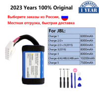 100% Original Replacement Battery For JBL Charge 1 2 2+ 3 4 4Bluam 5 Charge2 Plus Charge3 Charge4 Charge5 Pack Speaker Bateria