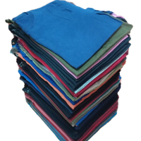 เสื้อยืดมือ2 เกรดB USA ผ้าพื้นไม่มีลาย แบบ 5 ตัว  Man  ผู้ชาย Clothing