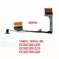 New Genuine Laptop LCD EDP Cable for Lenovo Legion Y7000P R7000P 2020H GY550 144Hz 165Hz 4K 40PIN DC02C00LQ00 DC02C00LQ10 LQ20
