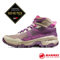【MAMMUT 長毛象】女 Sertig II Mid GORE-TEX 輕巧耐用多功能鞋.登山鞋.健行鞋_3030-04840-7515 野生棕