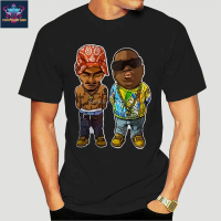 COD-Camisa Camiseta 2Pac Notorious Big Thug Life Black T-Shirt Hip Hop Rappers T Shirtdkodjqabfs