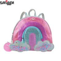 Australia Smiggle Original Children's Schoolbag Girls Shoulder Backpack Cute Rainbow Fashion Waterproof Kindergarten Kids' Bags