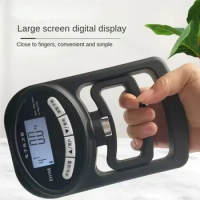 Grip Strength Tester 265Lbs/120Kg Digital Hand Dynamometer Grip Meter for Power Training USB LCD Screen Hand Grip no battery