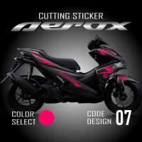 Stiker Cutting AEROX 155 VVA - Sticker Striping Lis Timbul Variasi Motor Yamaha Aerox 155 Kode AEROX