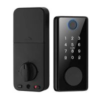 Smart password fingerprint door lock automatic TUYA mobile phone control swipe card door lock password fingerprint door lock