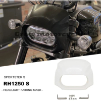 Headlight Fairing Kit For Sportster S 1250 RH1250 2021 2022 New Motorcycle Fairing Kit Scheinwerfer Maske Lamp Mask