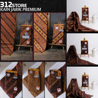 Kain Batik JUMBO Panjang 2.4 meter Kain Jarik Jawa Kebat Samping Katun Tebal Halus Motif Modern Tren