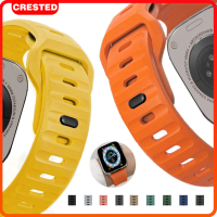 AS7 - Silicone Sport Strap for Apple Watch Iwatch Ultra 2/Ultra 49mm Series 10 9 8 7 45mm 41mm Brace