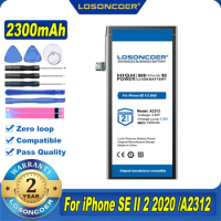 100% Original LOSONCOER 2300mAh Battery For APPLE iPhone SE II 2 2020 /A2312 Battery