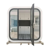 Prefab modular mini home container houses office outdoor apple cabin garden office pod