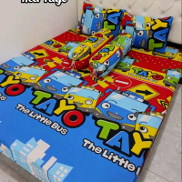 SPREI MOTIF MOBIL SPREI KARAKTER ANAK LAKI LAKI GRATIS SARUNG BANTAL GULING Kasur Karet