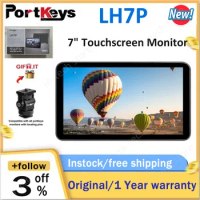 Portkeys LH7P 7 Inch 4K HDMI Monitor Dslr WiFi Bluetooth Control Camera BMPCC SONY White Lightweight Portable Studio Monitor