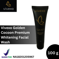 VIVEXO WHITENING PREMIUM FACIAL WASH GOLDEN COCOON FOR MEN | Skincare Cowok Face Wash Sabun Wajah Pr