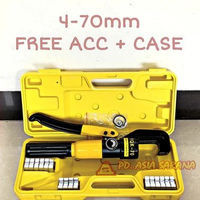 Hydraulic Crimping Tool 4-70mm Tang Press Skun Hidrolik Manual YQK-70