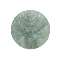 【鵝娘翡翠】天然A貨翡翠 緬甸玉 冰晴綠起膠雙面九龍牌 A7286538(雙面九龍牌)